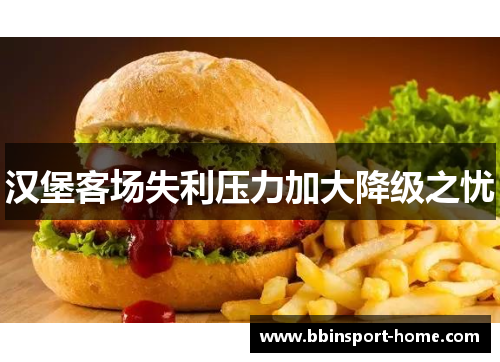 汉堡客场失利压力加大降级之忧